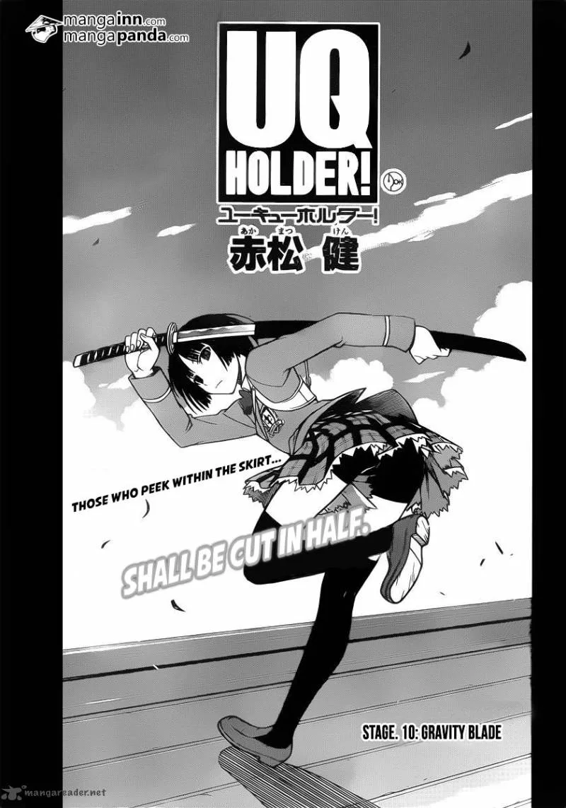 UQ Holder! Chapter 10 page 3