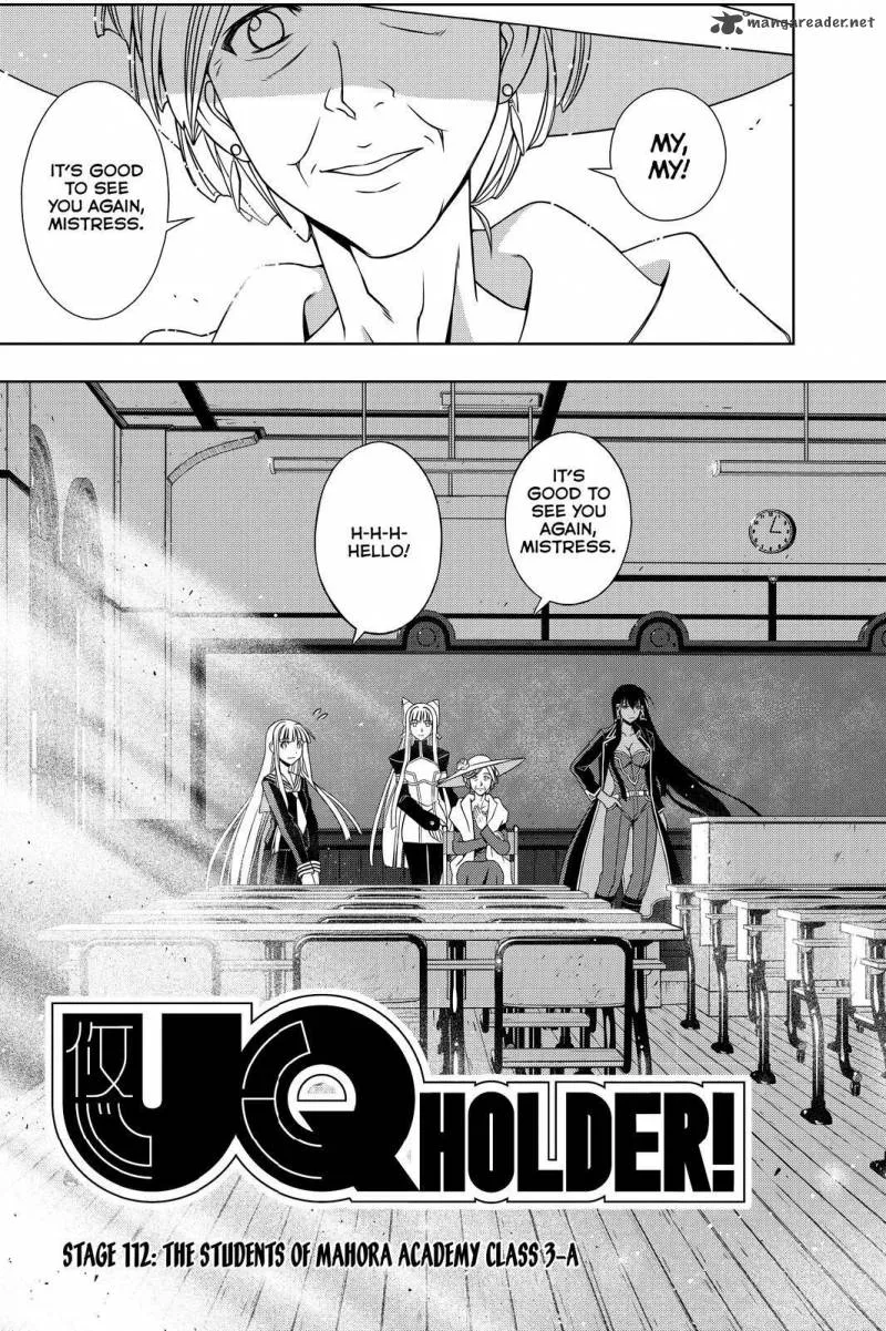UQ Holder! Chapter 112 page 3