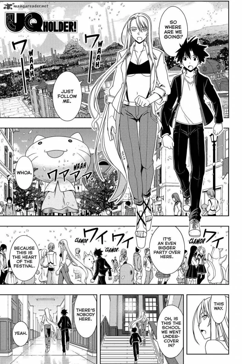 UQ Holder! Chapter 112 page 1