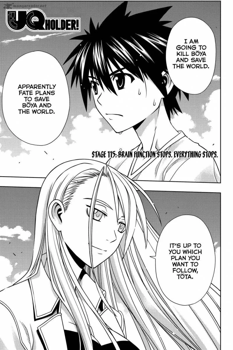 UQ Holder! Chapter 115 page 1