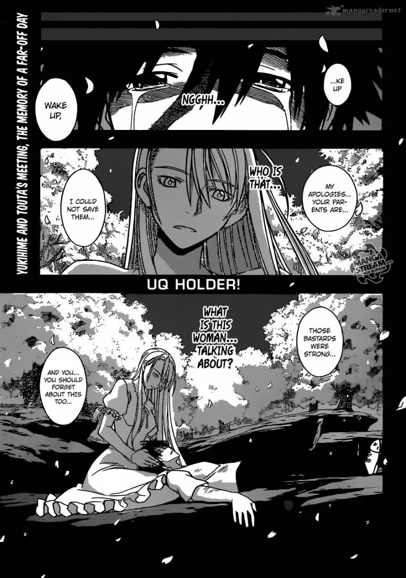 UQ Holder! Chapter 12 page 1