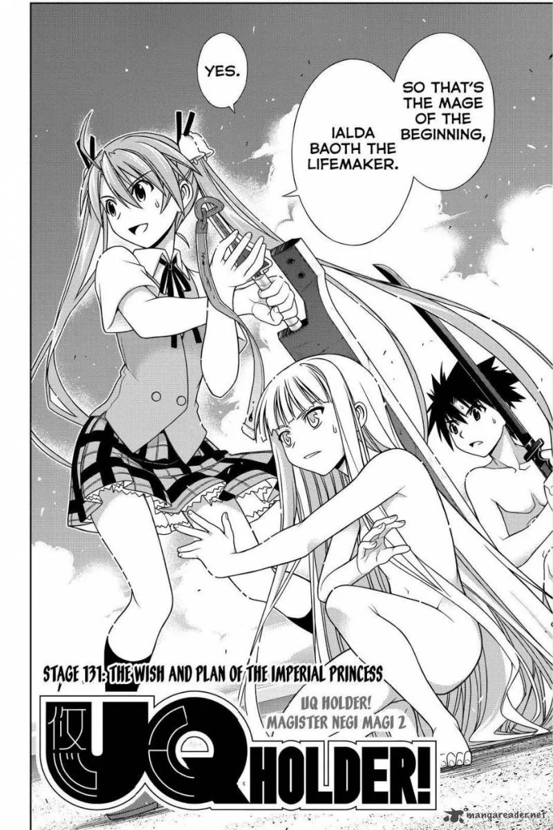 UQ Holder! Chapter 131 page 2