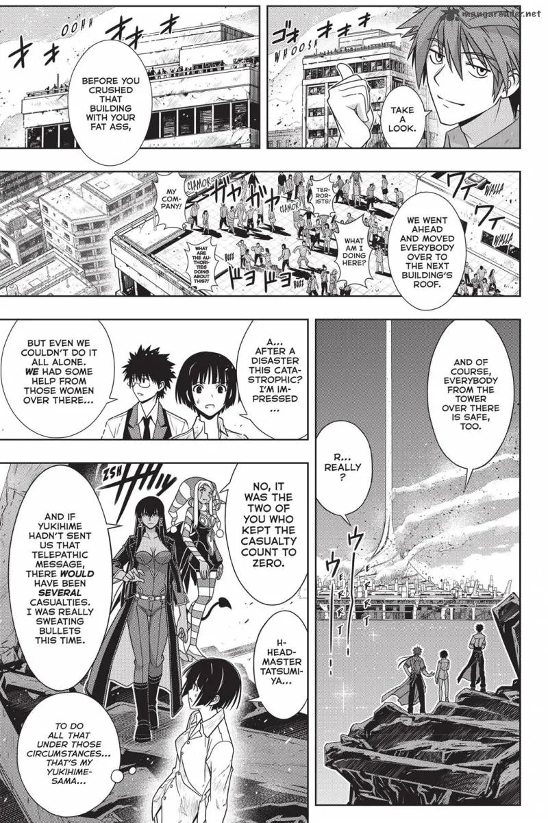 UQ Holder! Chapter 134 page 13
