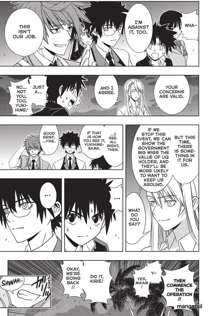 UQ Holder! Chapter 143 page 22