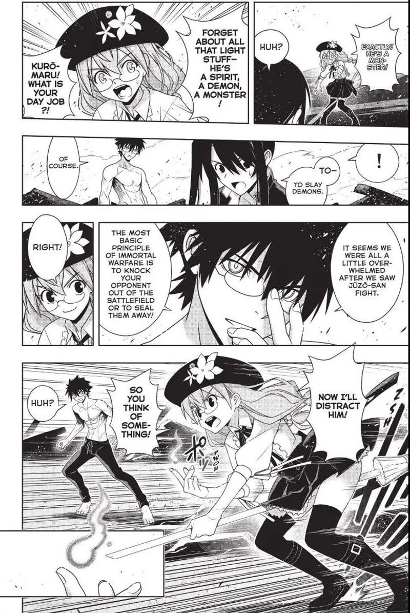 UQ Holder! Chapter 163 page 27
