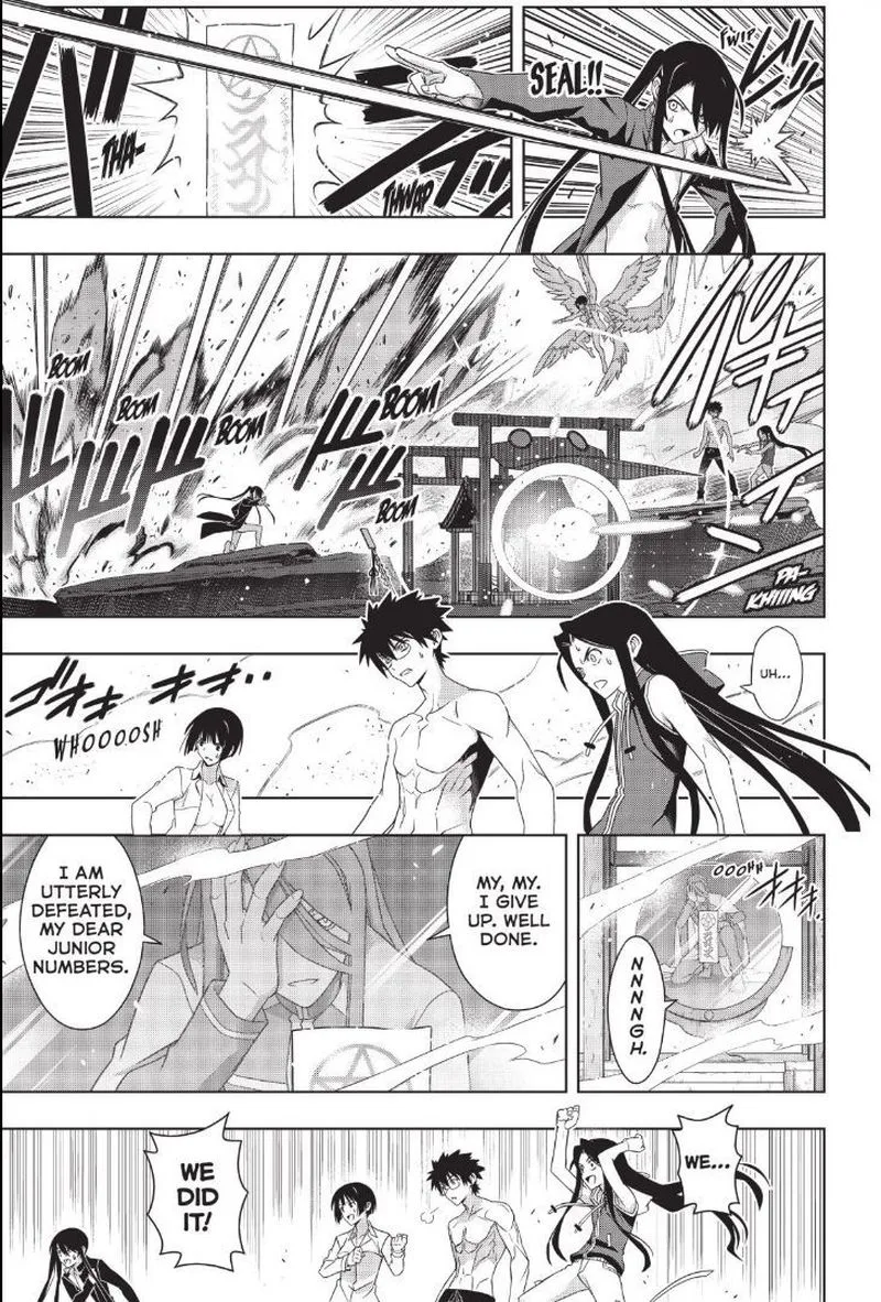UQ Holder! Chapter 163 page 36