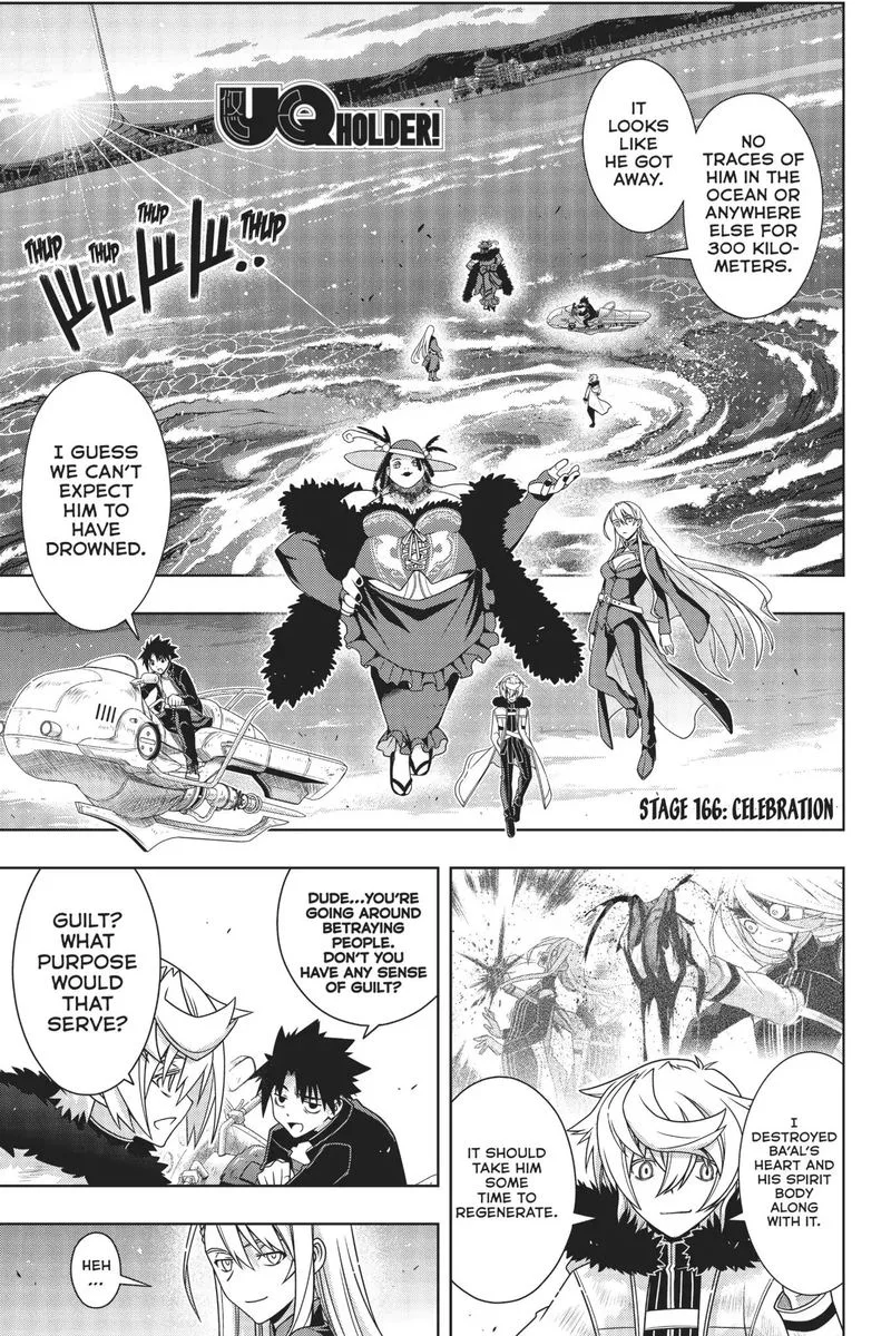 UQ Holder! Chapter 166 page 2