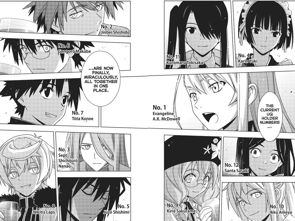 UQ Holder! Chapter 166 page 9
