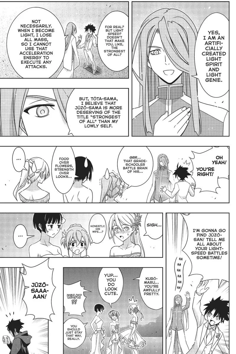 UQ Holder! Chapter 166 page 19
