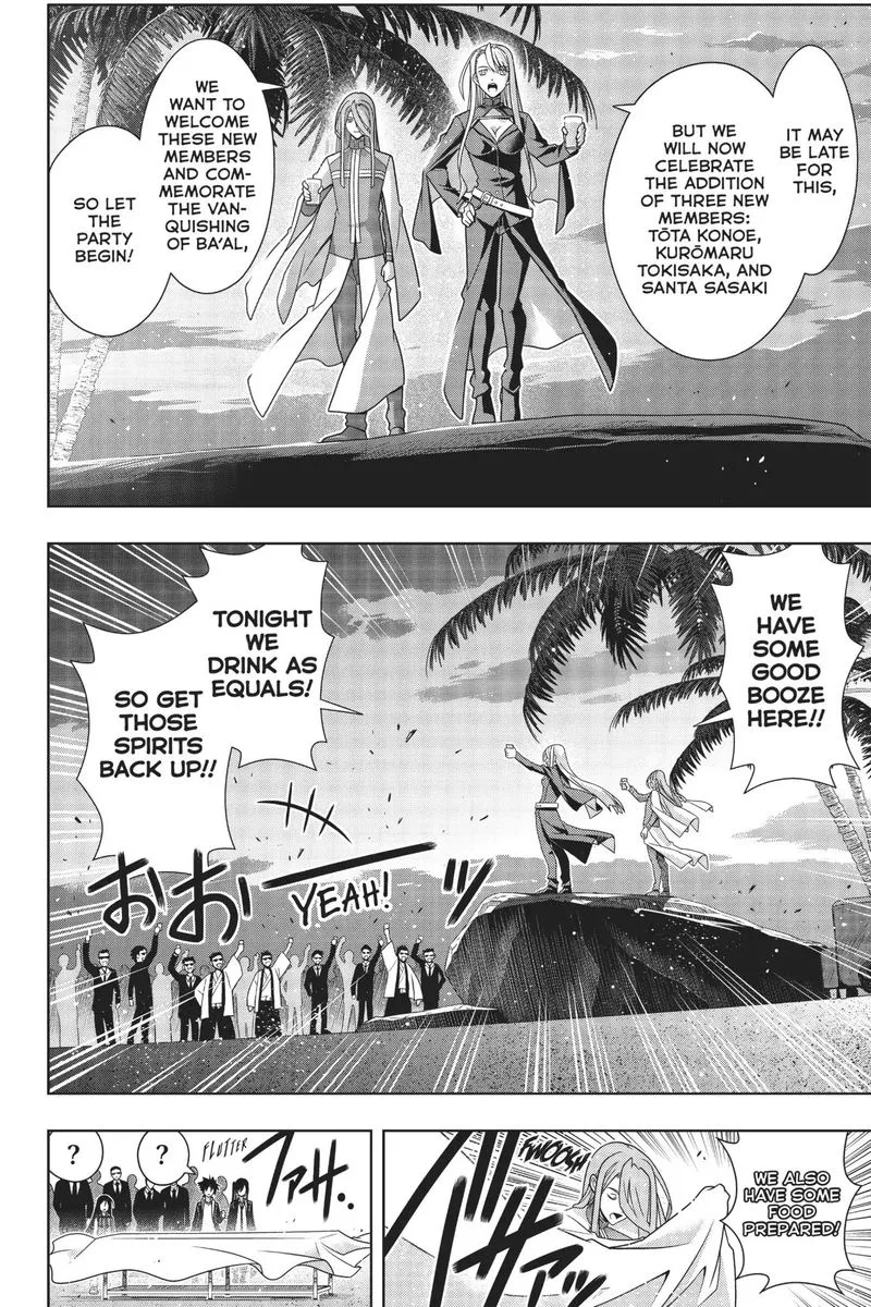 UQ Holder! Chapter 166 page 10