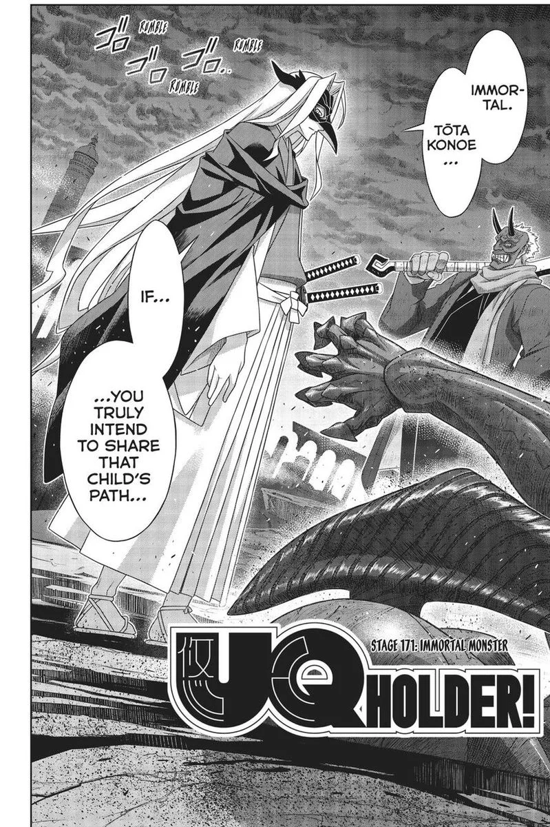 UQ Holder! Chapter 171 page 3