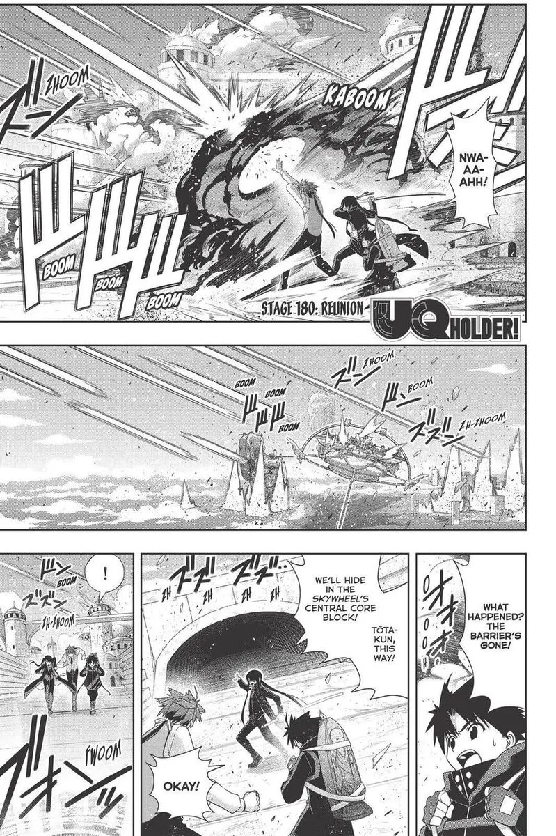 UQ Holder! Chapter 180 page 1