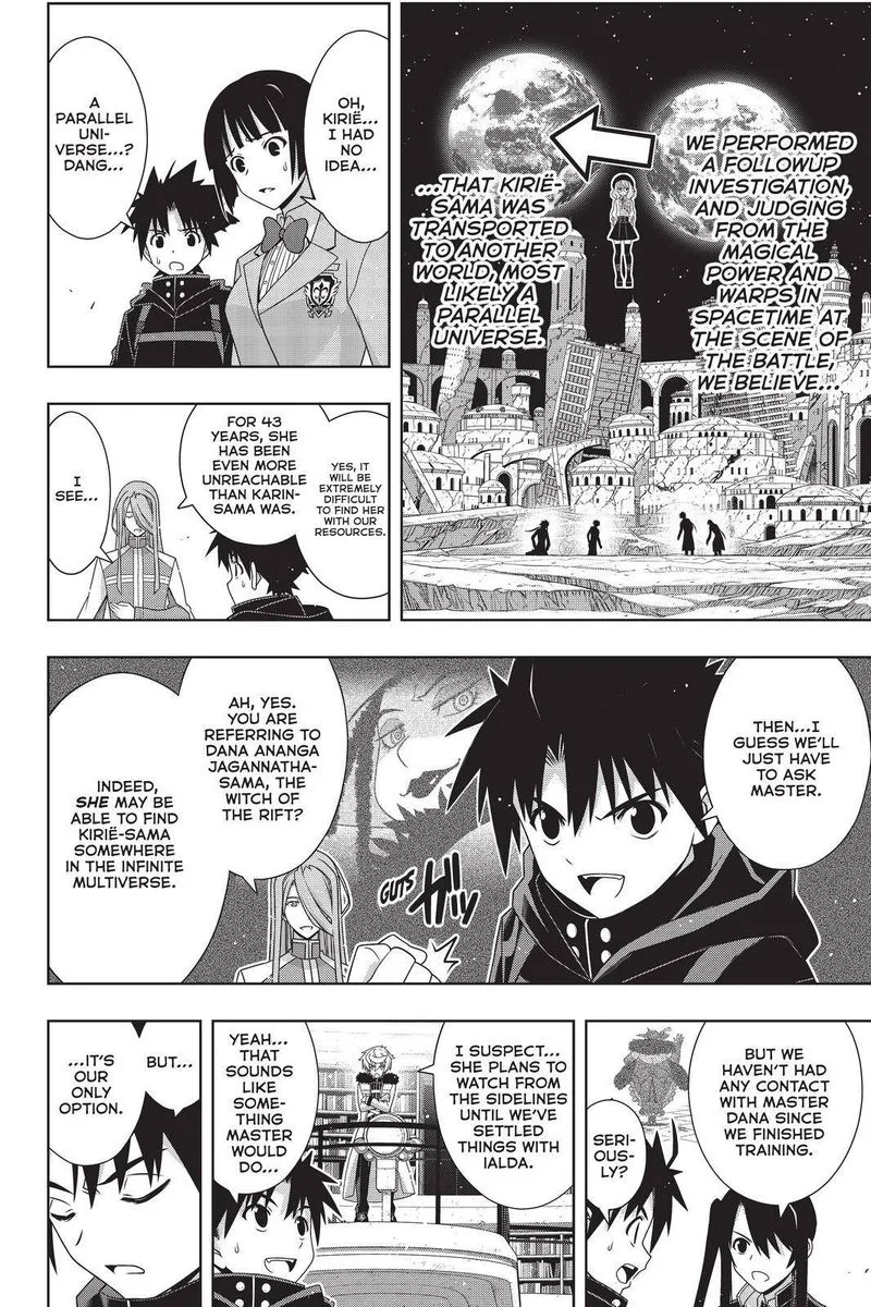 UQ Holder! Chapter 184 page 4