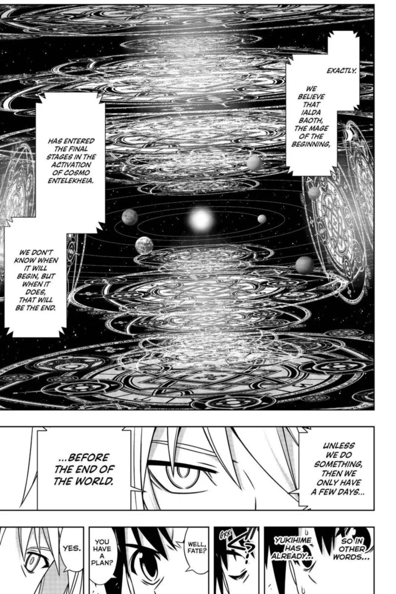 UQ Holder! Chapter 185 page 16