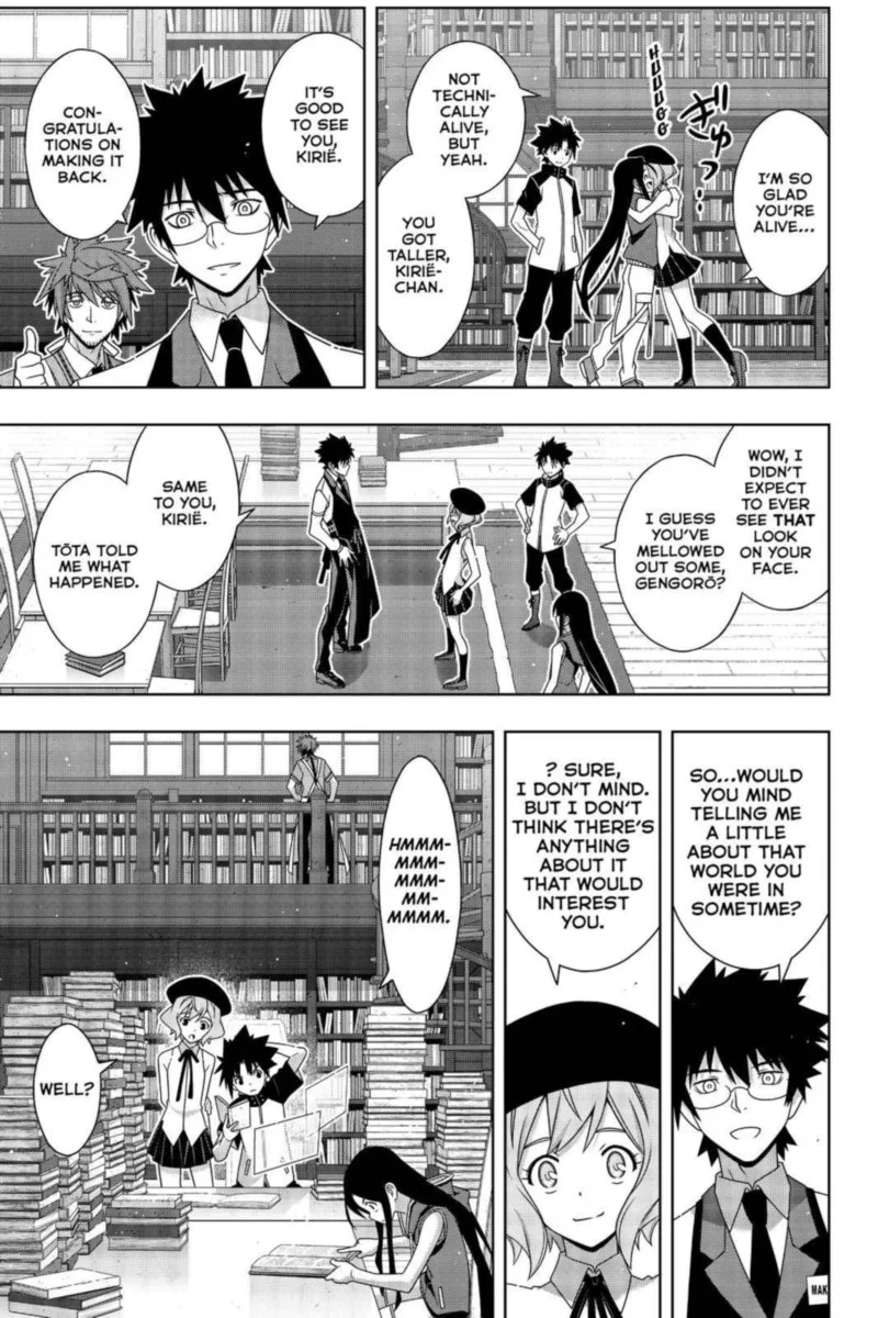UQ Holder! Chapter 185 page 12