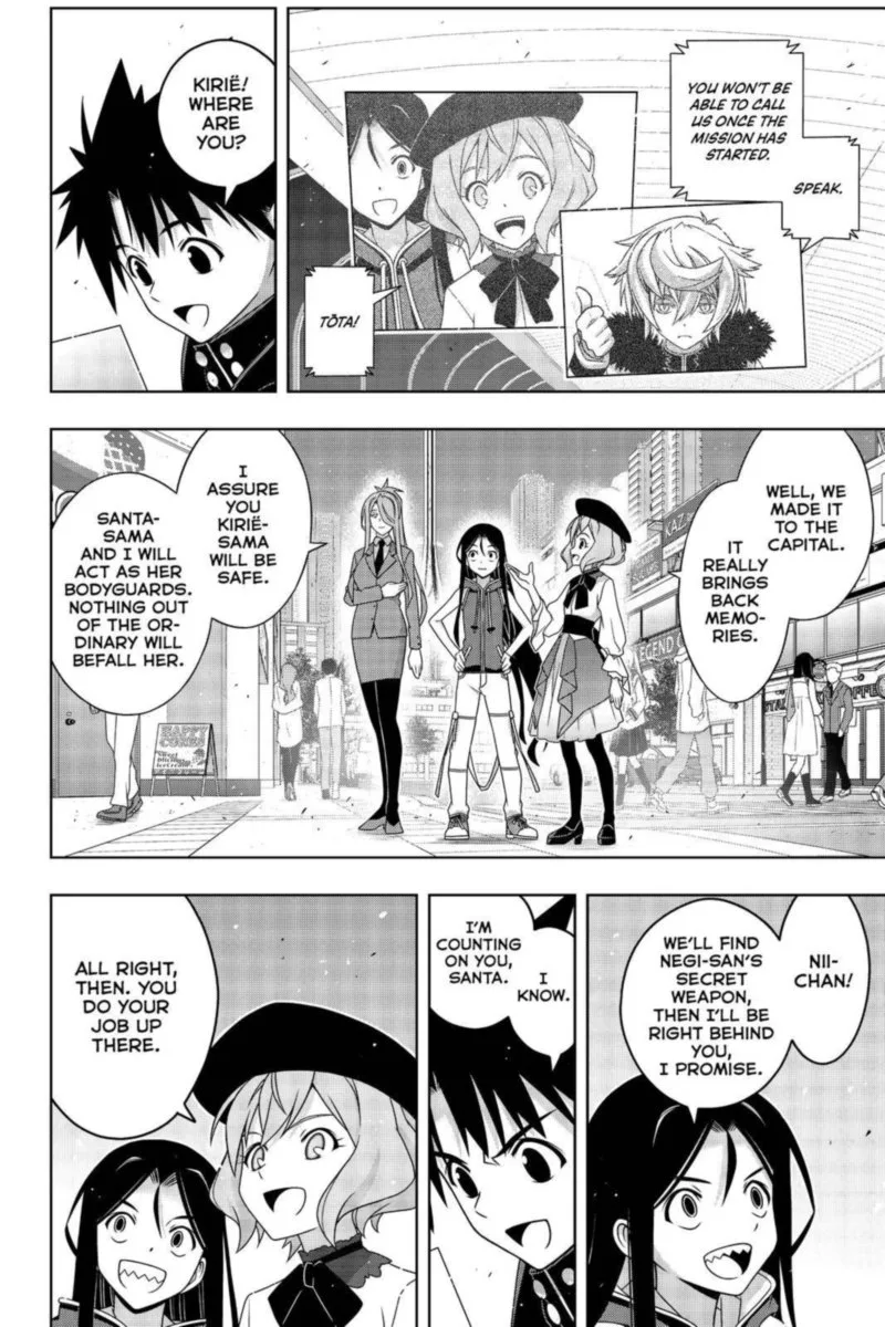 UQ Holder! Chapter 185 page 22