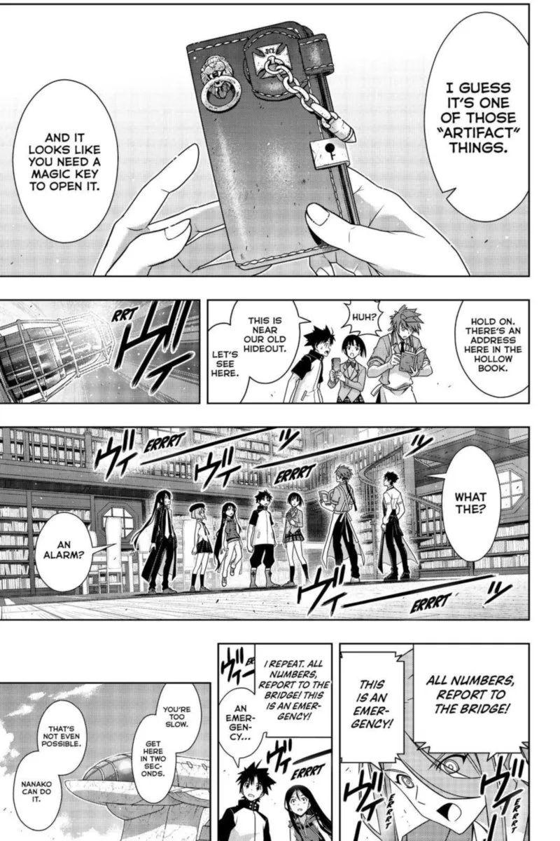 UQ Holder! Chapter 185 page 14