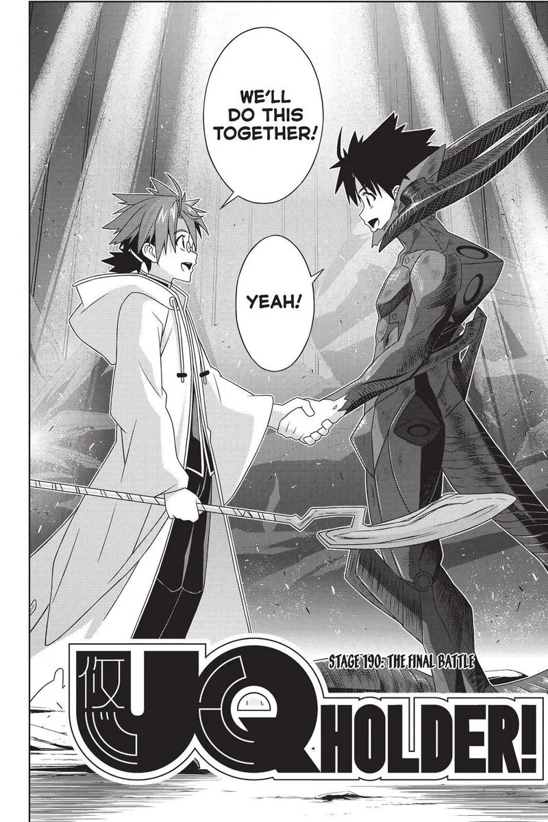 UQ Holder! Chapter 190 page 2