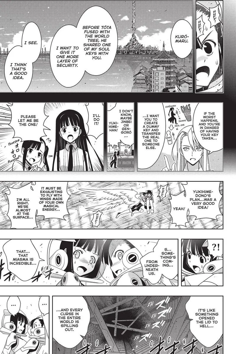 UQ Holder! Chapter 190 page 9