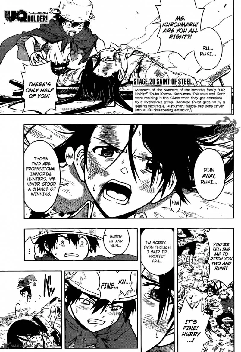 UQ Holder! Chapter 20 page 1