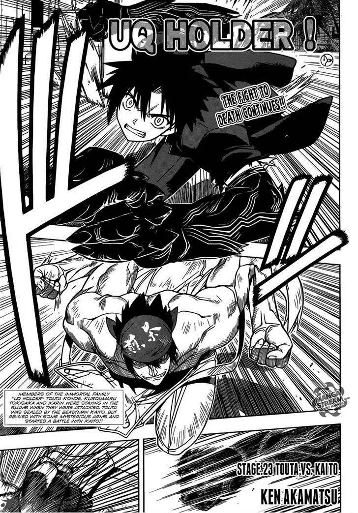 UQ Holder! Chapter 23 page 1