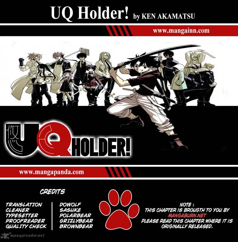 UQ Holder! Chapter 3 page 19