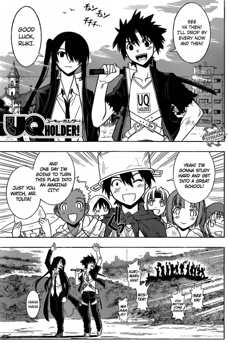 UQ Holder! Chapter 31 page 1