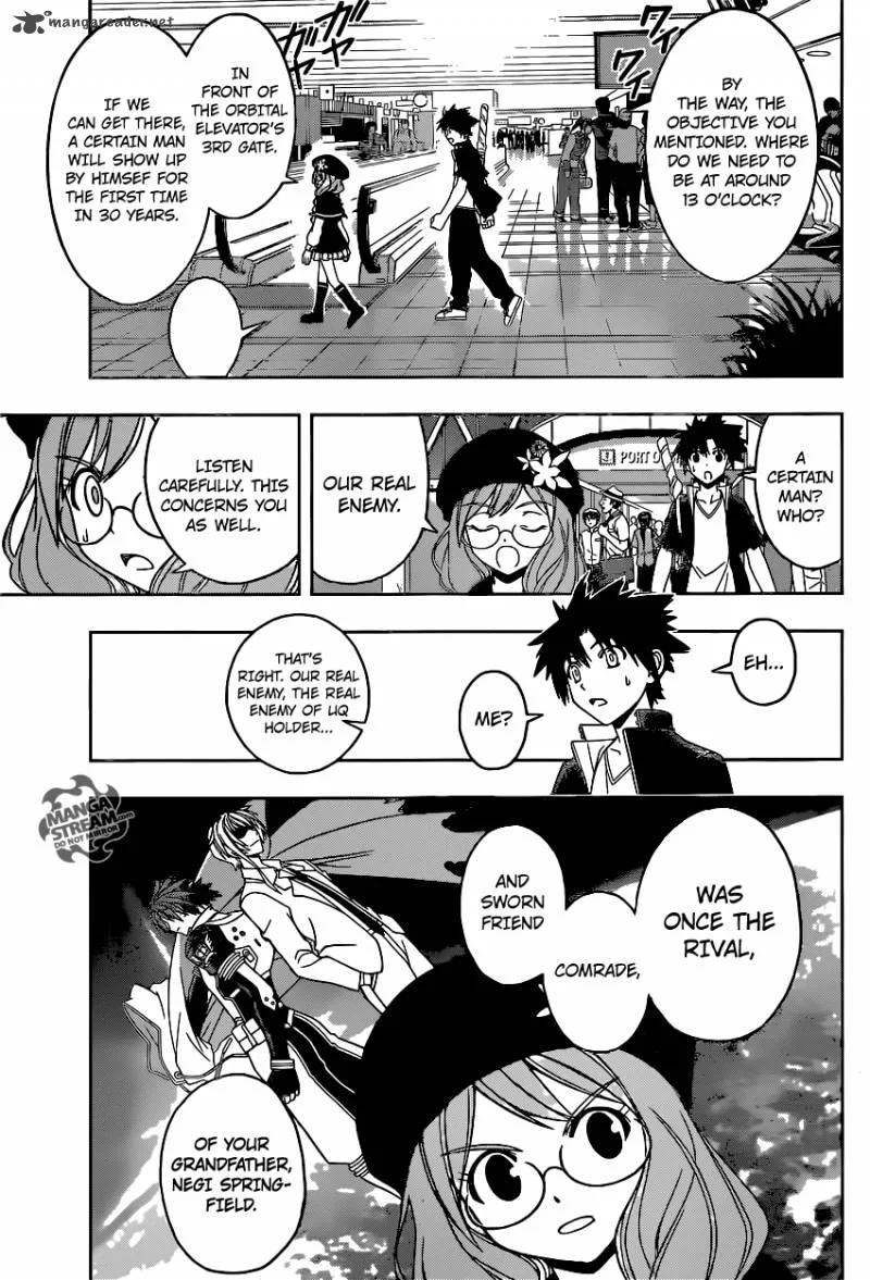 UQ Holder! Chapter 33 page 13