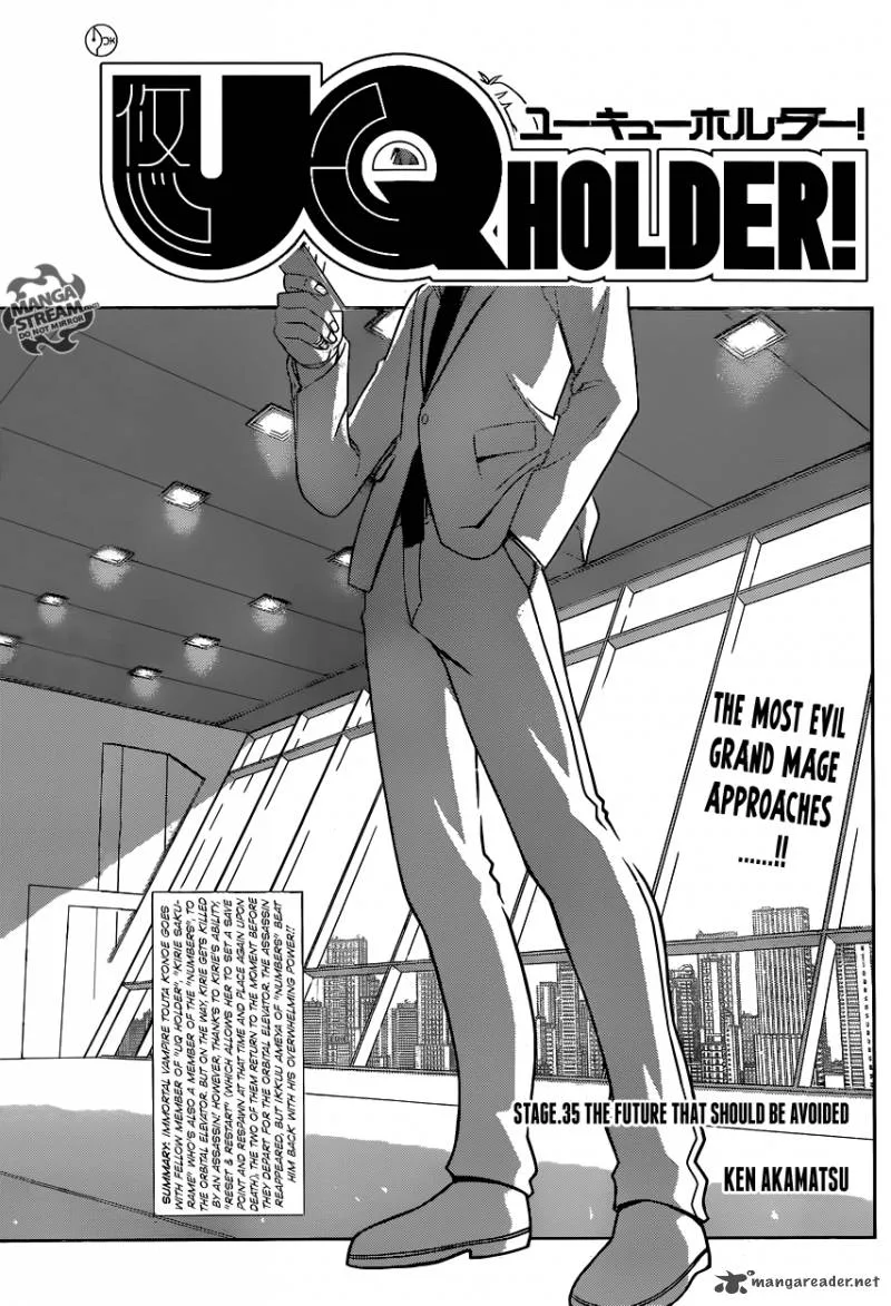 UQ Holder! Chapter 35 page 3