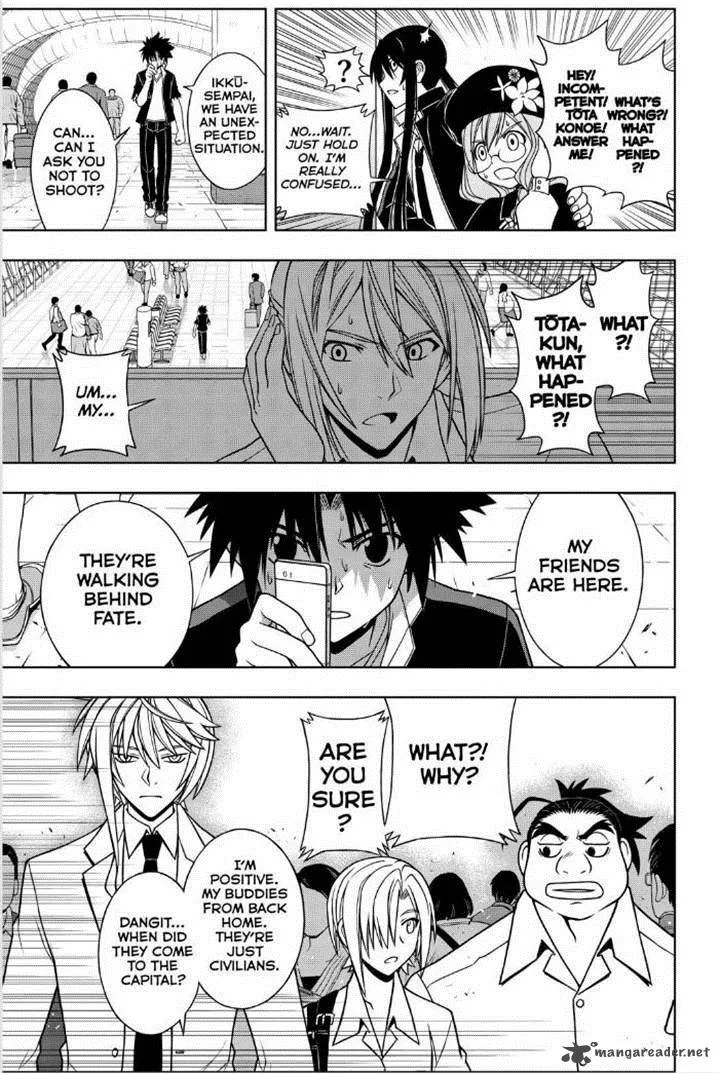 UQ Holder! Chapter 37 page 3