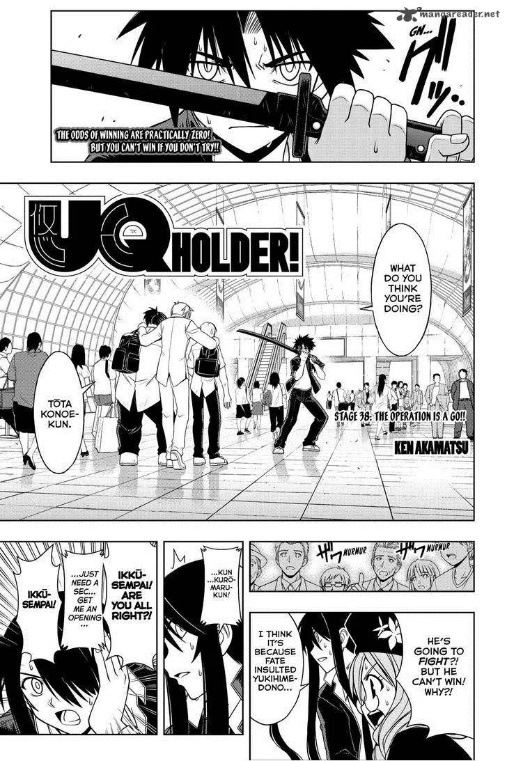 UQ Holder! Chapter 38 page 1