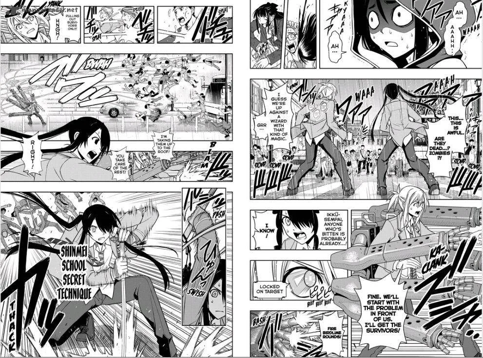 UQ Holder! Chapter 52 page 8