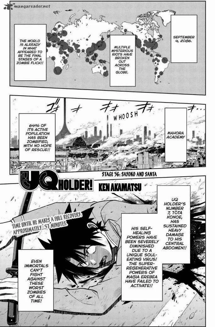 UQ Holder! Chapter 56 page 1