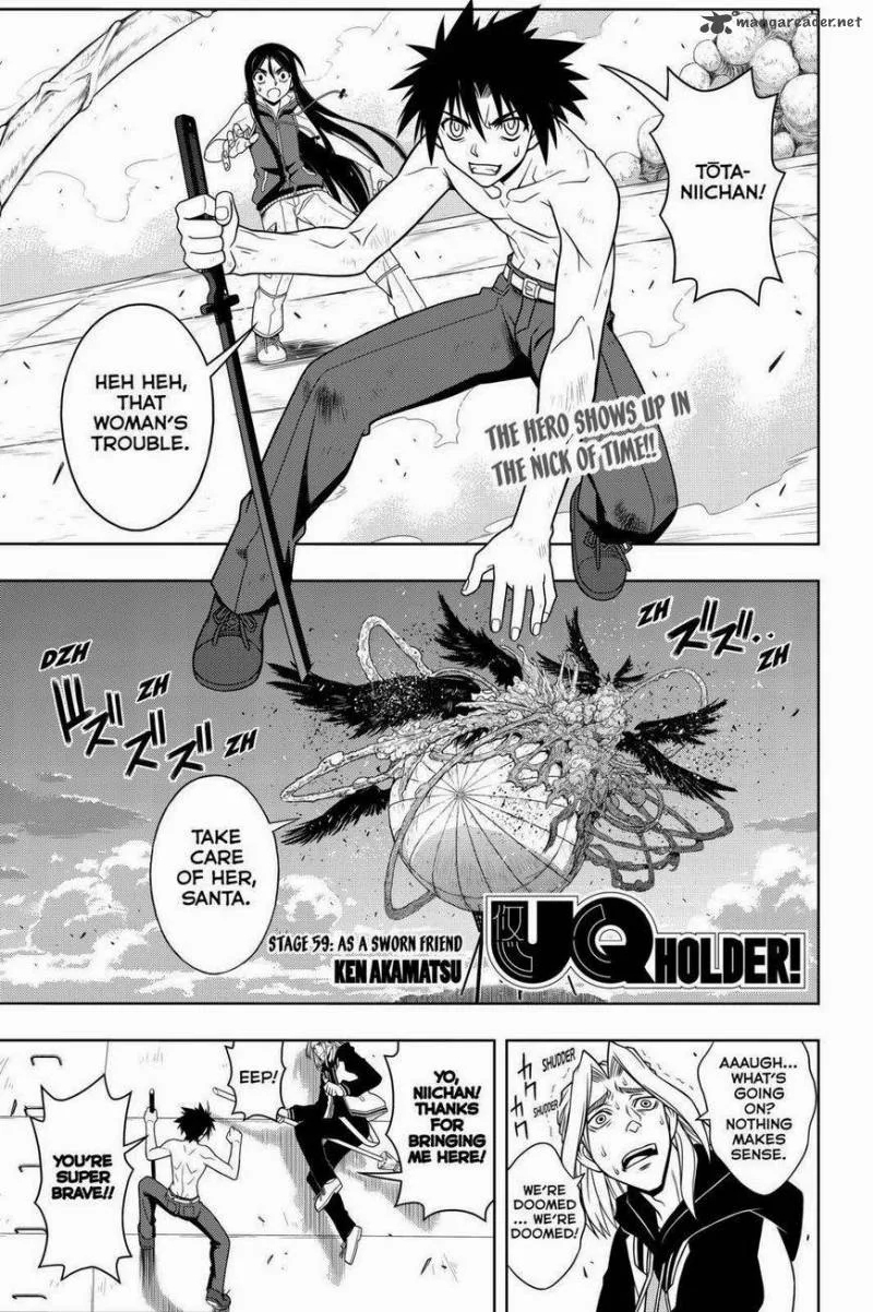 UQ Holder! Chapter 59 page 1