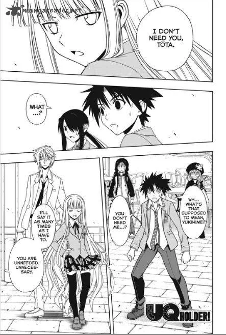 UQ Holder! Chapter 66 page 1