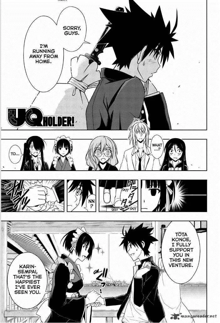 UQ Holder! Chapter 67 page 1