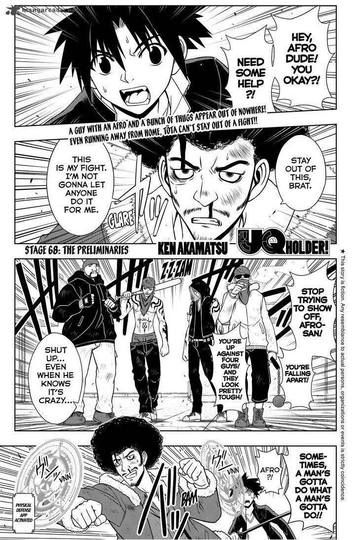 UQ Holder! Chapter 68 page 1