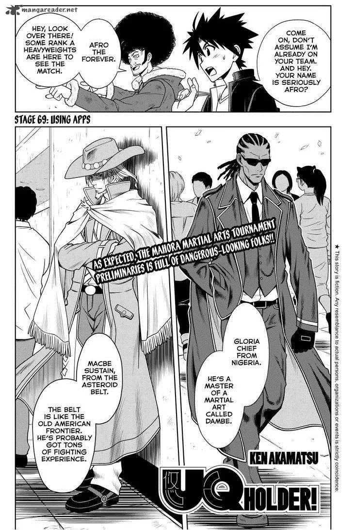 UQ Holder! Chapter 69 page 1