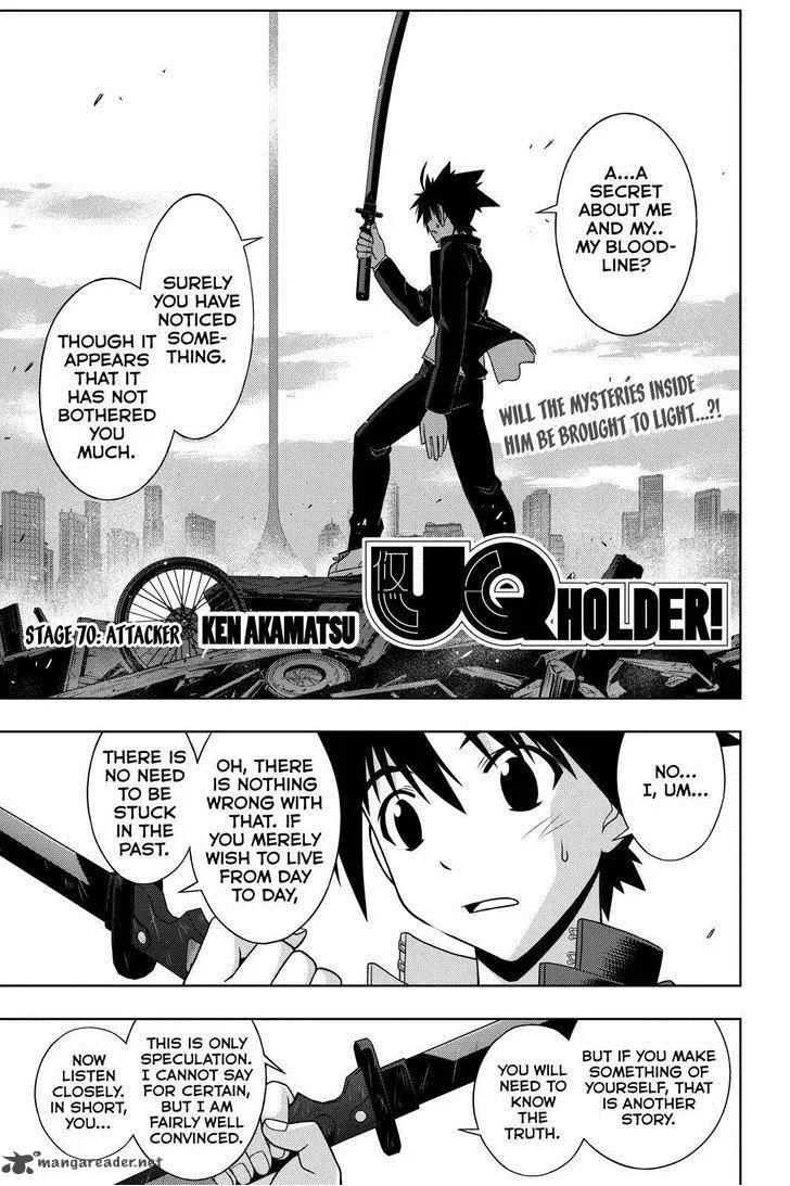 UQ Holder! Chapter 70 page 1