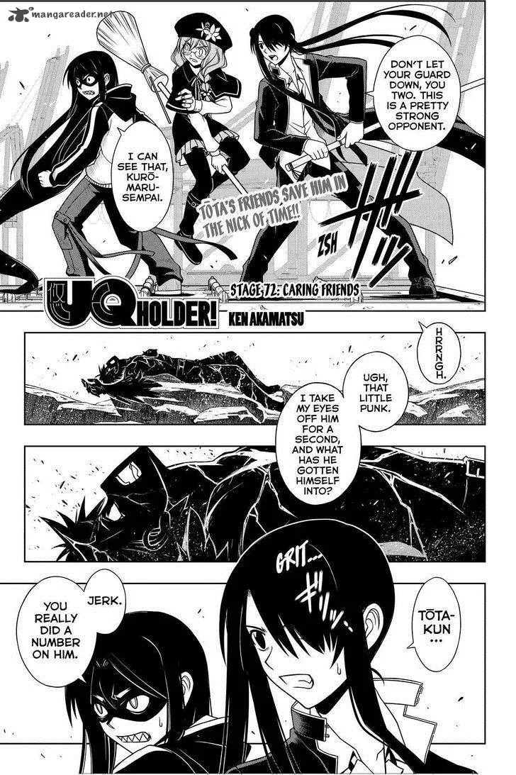 UQ Holder! Chapter 72 page 1