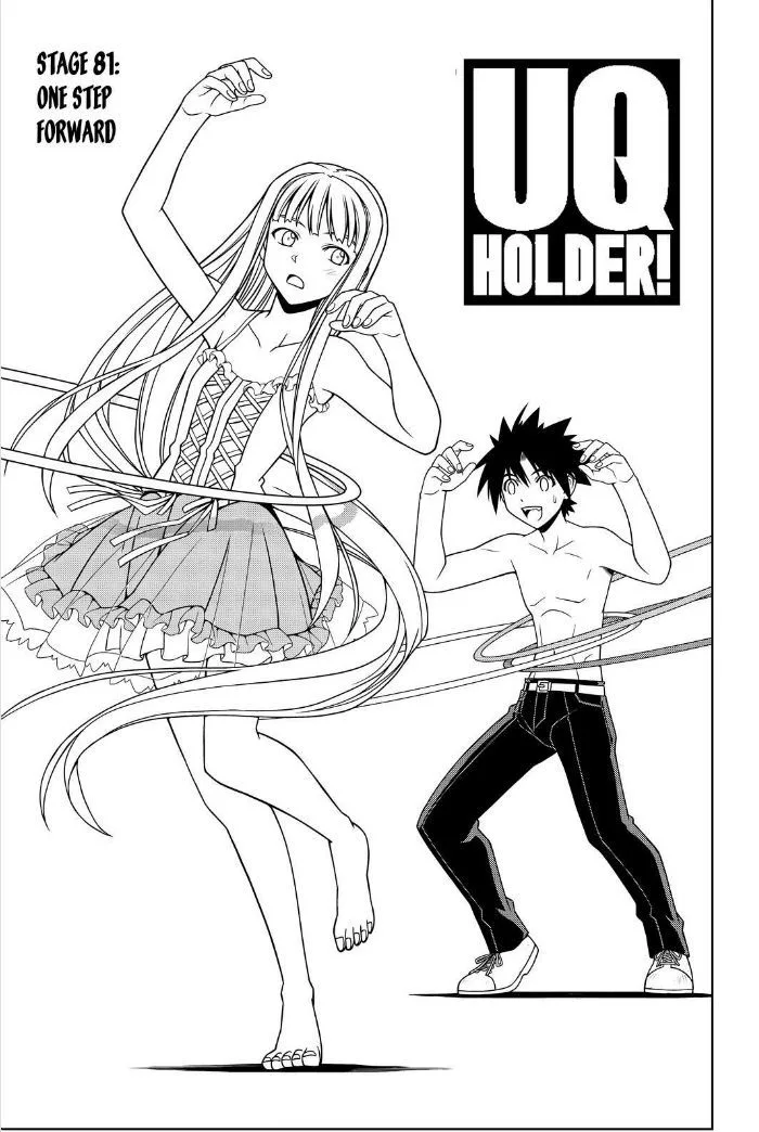 UQ Holder! Chapter 81 page 1