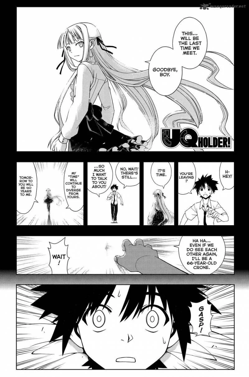 UQ Holder! Chapter 86 page 1