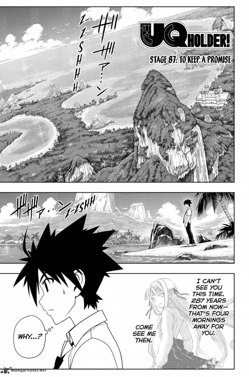UQ Holder! Chapter 87 page 1