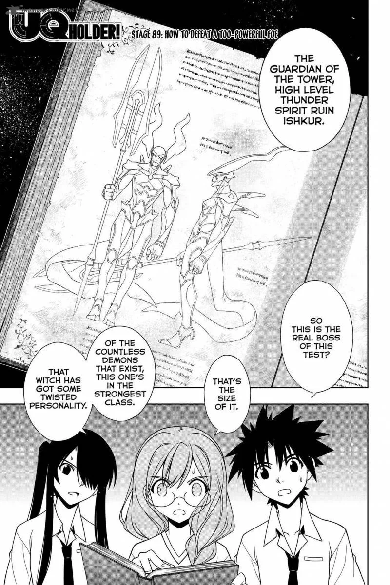 UQ Holder! Chapter 89 page 1