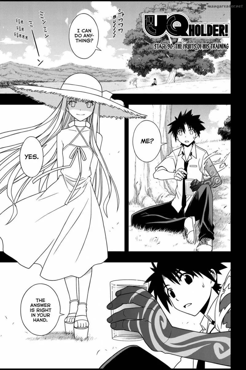 UQ Holder! Chapter 90 page 1