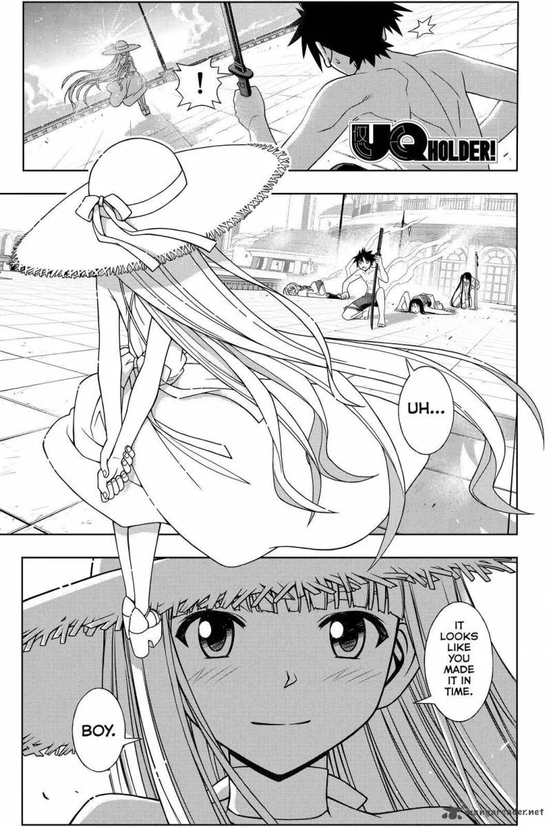 UQ Holder! Chapter 92 page 1
