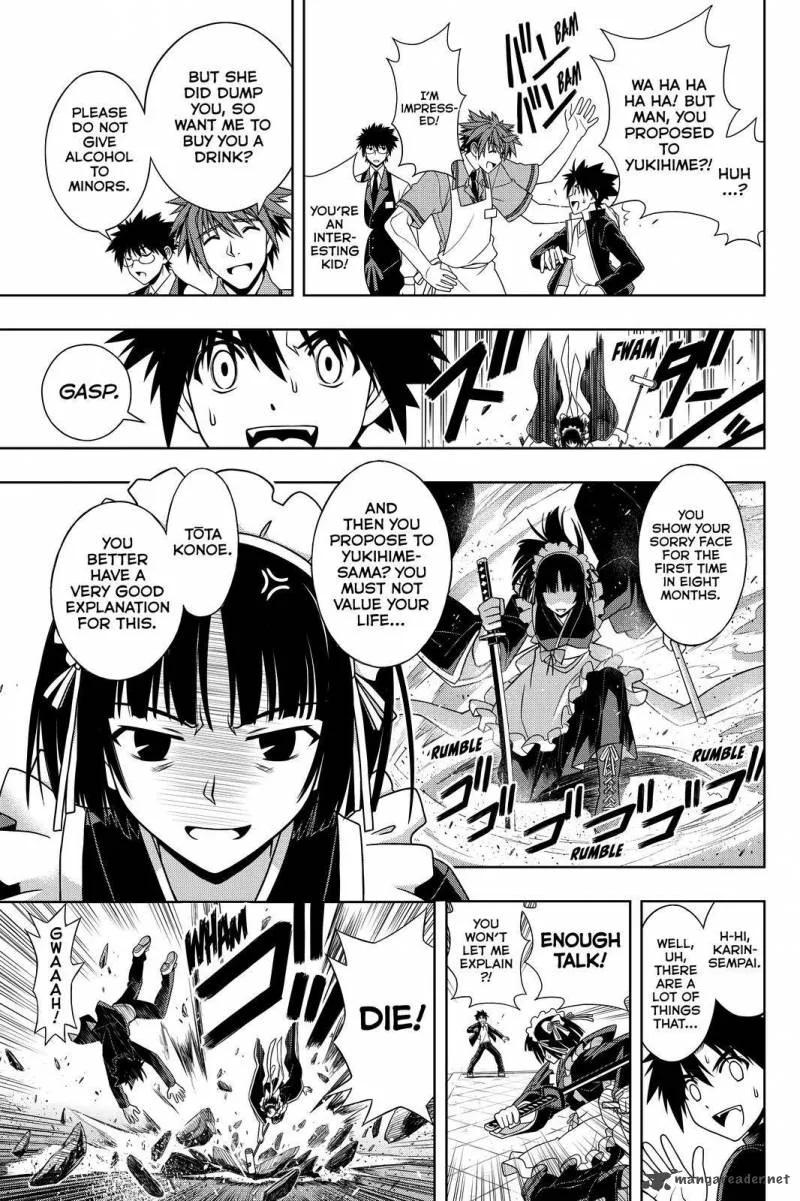 UQ Holder! Chapter 96 page 15