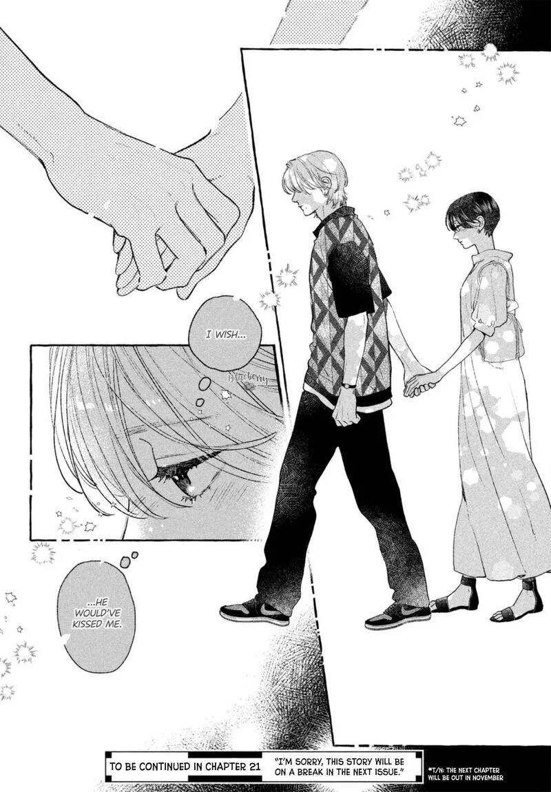 Uruwashi no Yoi no Tsuki Chapter 20 page 42