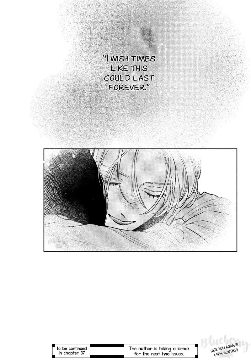 Uruwashi no Yoi no Tsuki Chapter 36 page 37