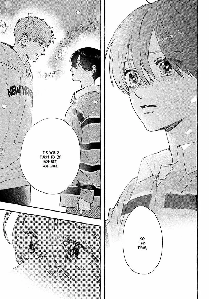 Uruwashi no Yoi no Tsuki Chapter 41.5 page 33